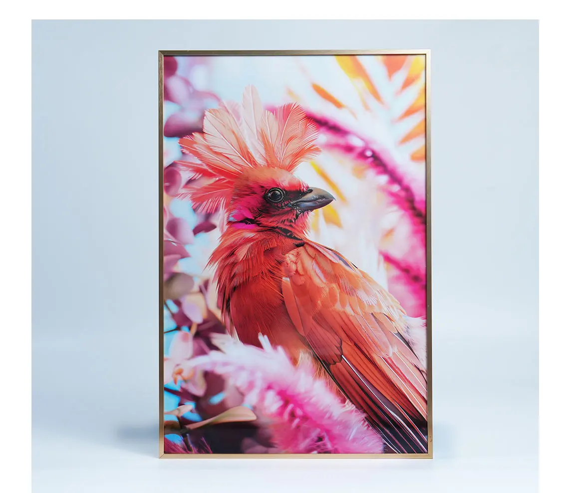 21.5 Inch to 65 Inch Eco-Friendly Wooden Digital Photo Frame LCD Screen Advertising Display for Art Exhibitions
