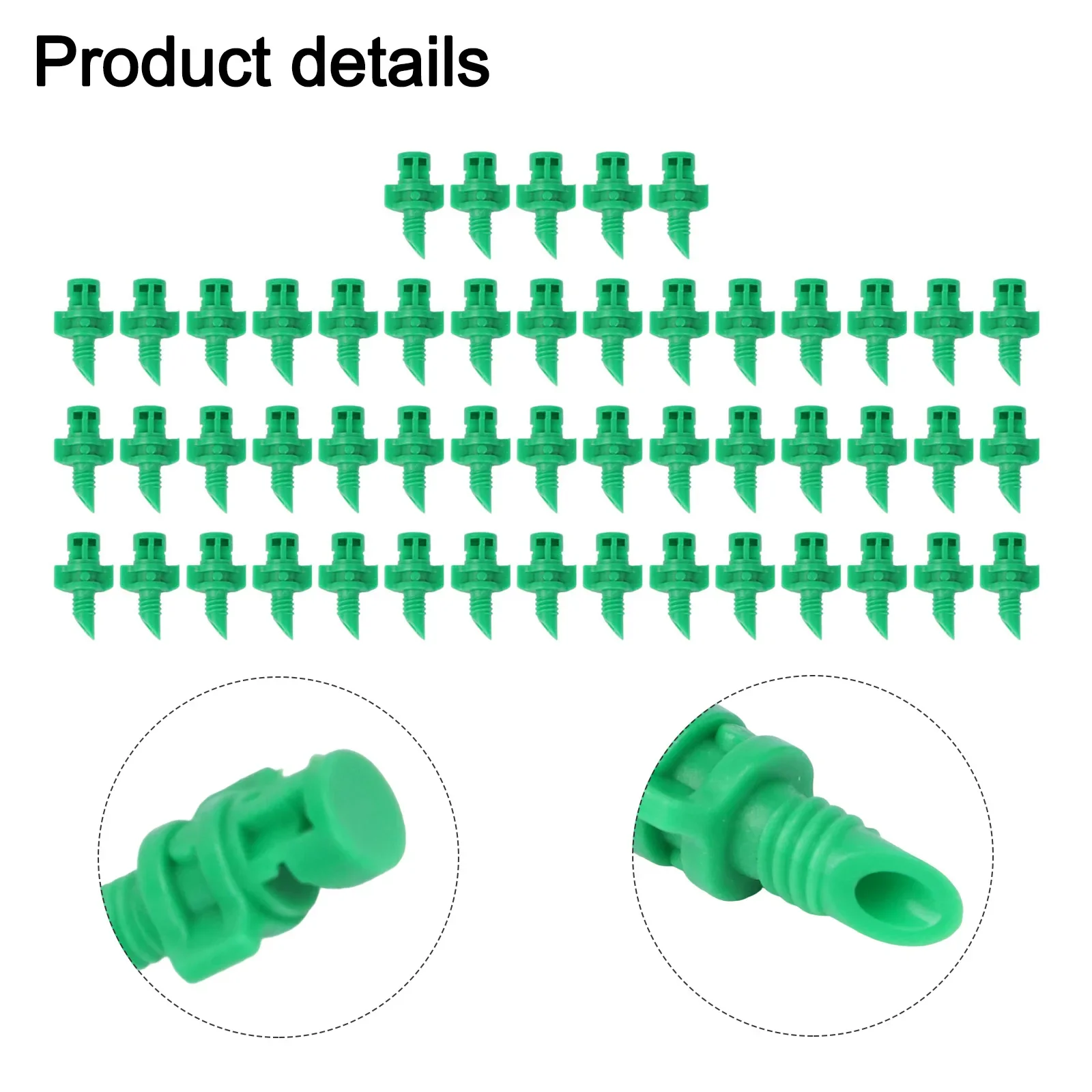 Brand New Irrigation Nozzle Sprinklers Refraction Atomizing Nozzle Replacement Supply Parts Plastic 180 Degree