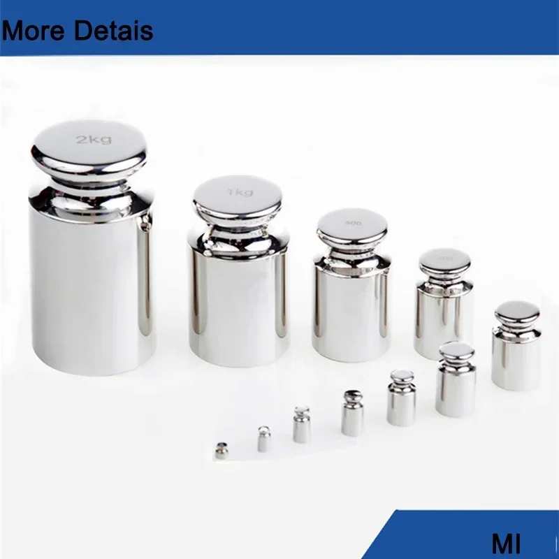 1g 2g 5g 10g 20g 50g 100g 200g Stainless Steel Weight M1 Calibration Weights Precision Gram Scales Standard Weights