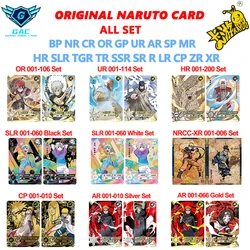 Kayou Naruto Anime Rare Card Full Series BP NR CR MR SP GP UR OR AR CP LR HR SLR ZR BR SSR SR R Complete Set Collection Card
