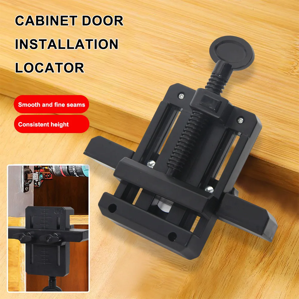Easy-Install Cabinet Door Mounting Jig Floor Cabinets Frame Clamp Hidden Door Hinge ABS Jig for Kitchen Cabinet Bathroom