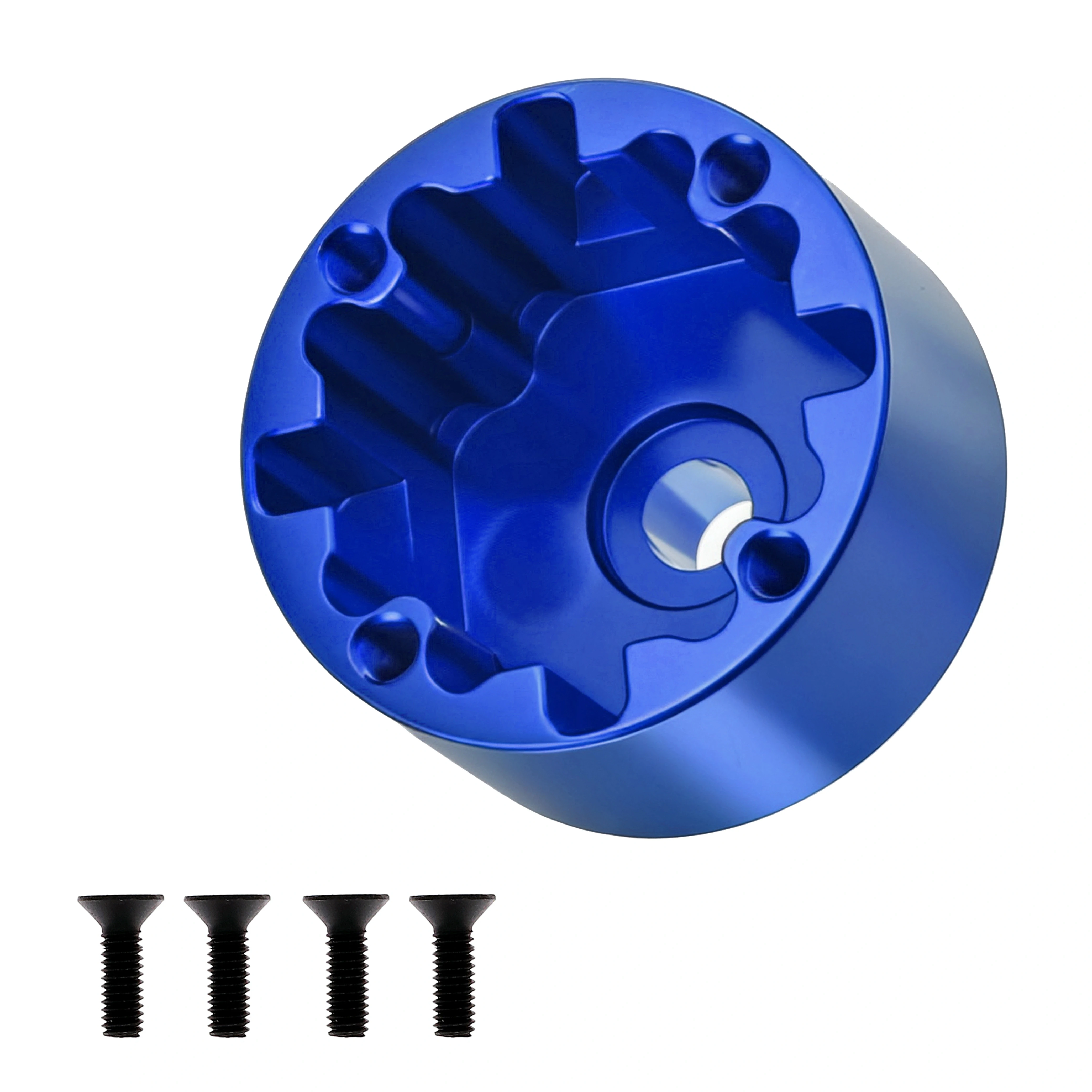 Metal Differential Housing High Strength Anti-Deformation Upgrade Spare Parts Fit MJX 10208 V1 V2 Little Monster RC Monster Truc