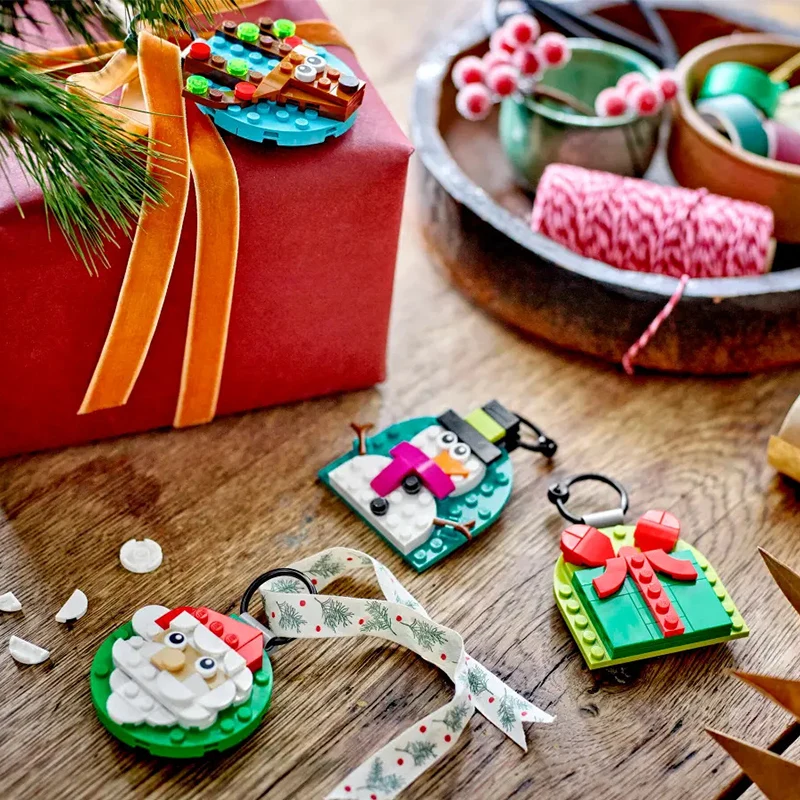 LEGO Building Blocks Splicing Box Series 40744 Christmas Pendant Splicing Blocks Children's Toy Gift