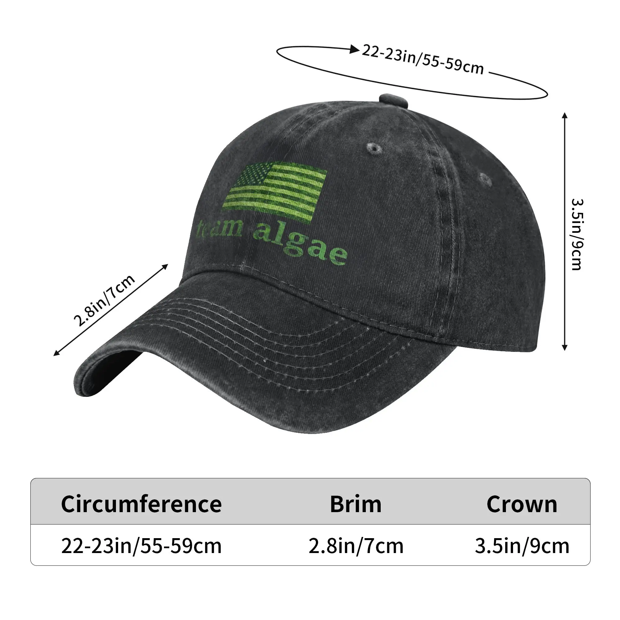 Make Algae Great Again Team Algae Trucker Hats Outfits For Men Women Baseball Cap  Vintage Wear Sun Caps Adjustable