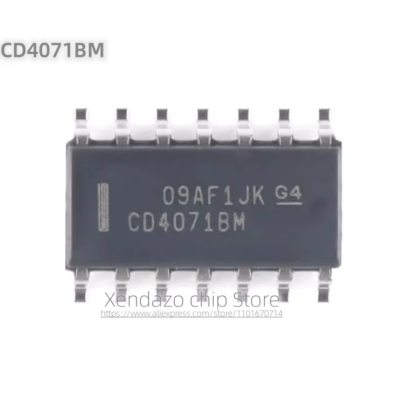 10pcs/lot CD4071BM96 CD4071BM SOP-14 package Original genuine Four channels with two inputs or gates Logic chip
