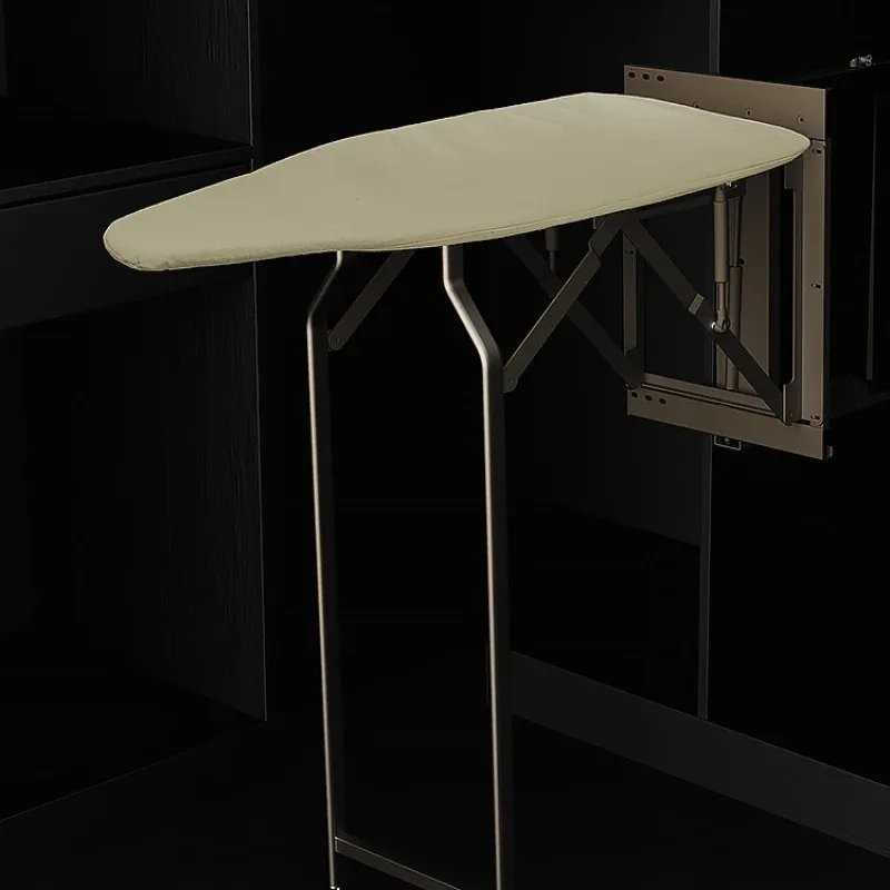 

Wardrobe recessed folding ironing board cloakroom household