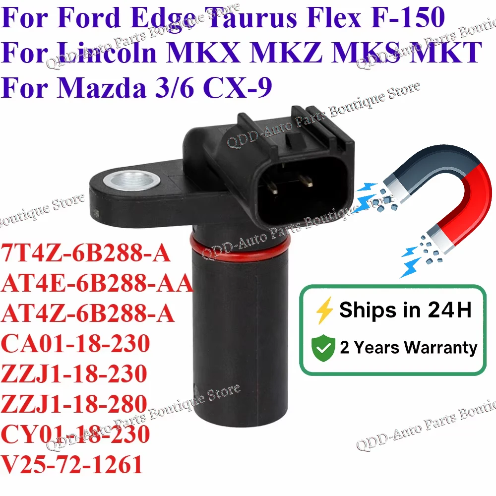 7T4Z6B288A AT4Z6B288A AT4E6B288AA For Ford Edge Taurus Flex F-150 Lincoln MKX MKZ MKS MKT Mazda 3/6 Camshaft Position Sensor