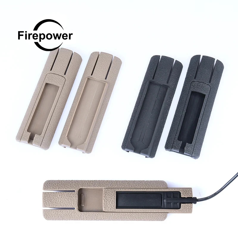 

Tactical Airsoft Scar Pocket Panel For Remote Switch DBAL PEQ NGAL CQBL Laser sight M300 M600 Flashlight 20mm Rail Accessories