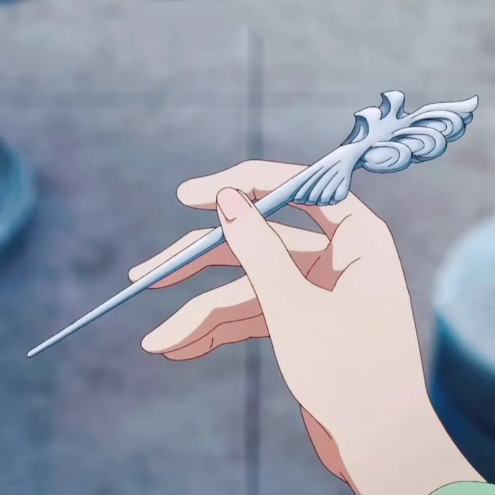

The Girl from the Medicine House, the 'love Token of Love' Given by the Cat by the Girl, the Same Hair Accessories for the Anime