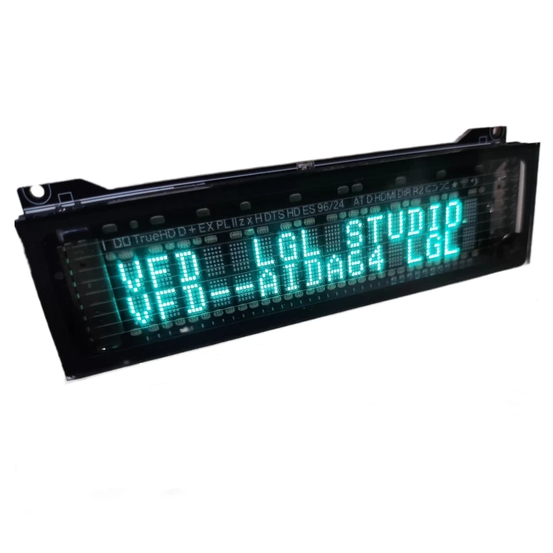 New USB2VFD AIDA64 Display VFD CLOCK Computer CPU GPU RAM HDD Hardware Status Monitor