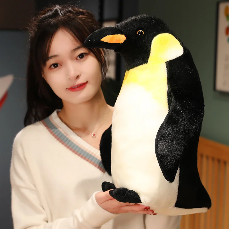 1PC 17-45CM Cute Simulation Penguin Plush Toys Stuffed Animal Doll Pillow  Good Companion Kawaii Kids Children Gift Home Decor