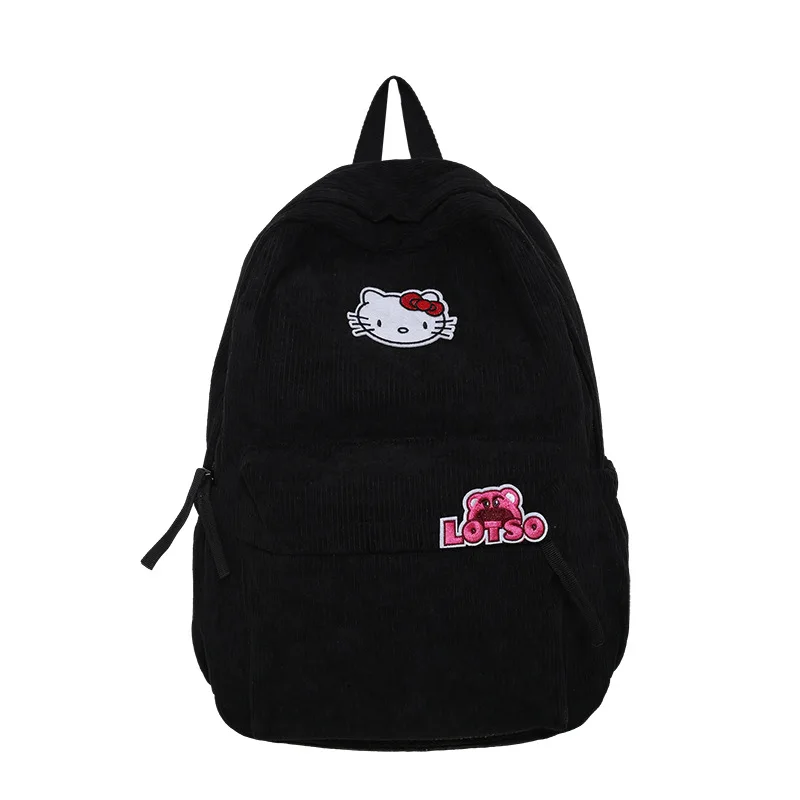 Hallo Kitty Kind Rucksack Sanrio Neue Mädchen Freizeit Cartoon Große Kapazität Student Schule Tasche Anime Figur Kawaii Cartoon