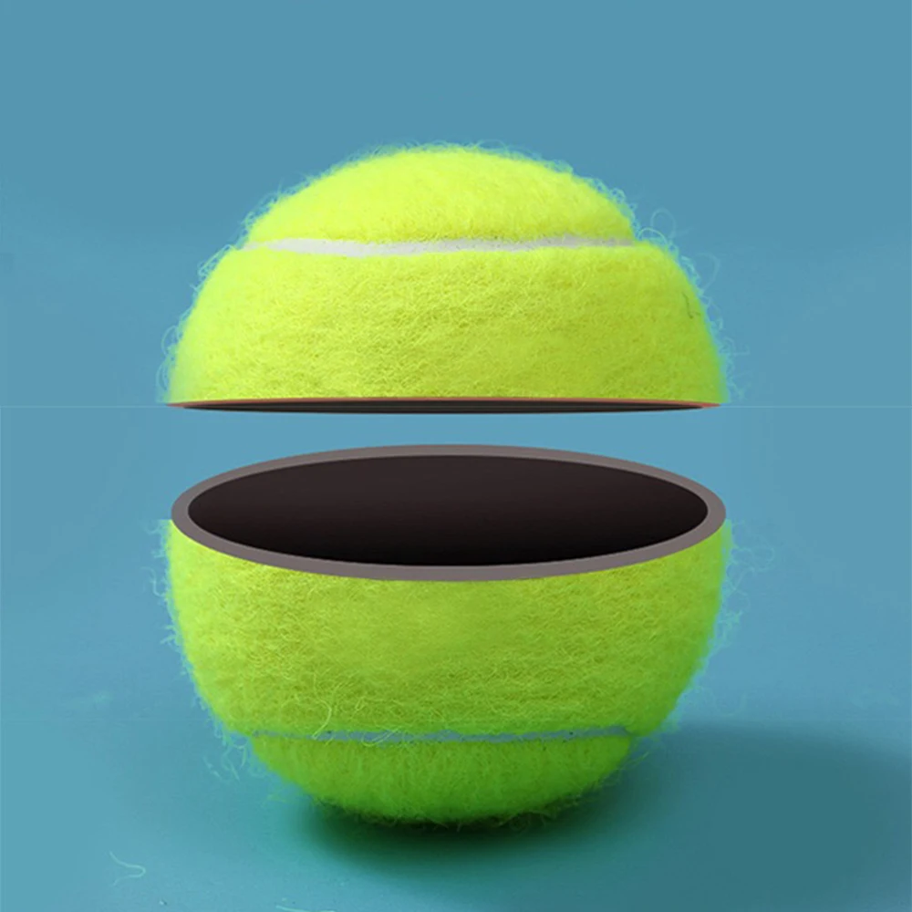 Single Player Training Tennis Ball, High Rebound, Professional Fixed Base, Practice Exercise, A Set