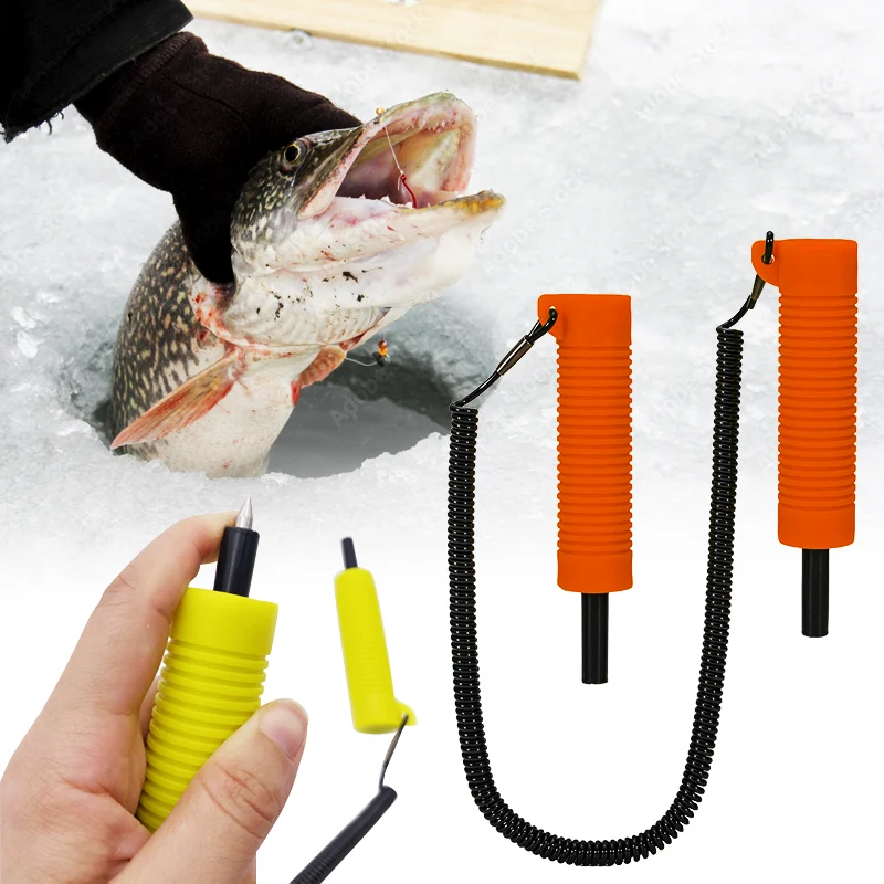 

Выдвижные ледорубы, безопасный инструмент для зимней рыбалки, аварийное снаряжение, гусеничное пособие, металлическая конусная головка, устройство для спасения льда, зимнее выживание