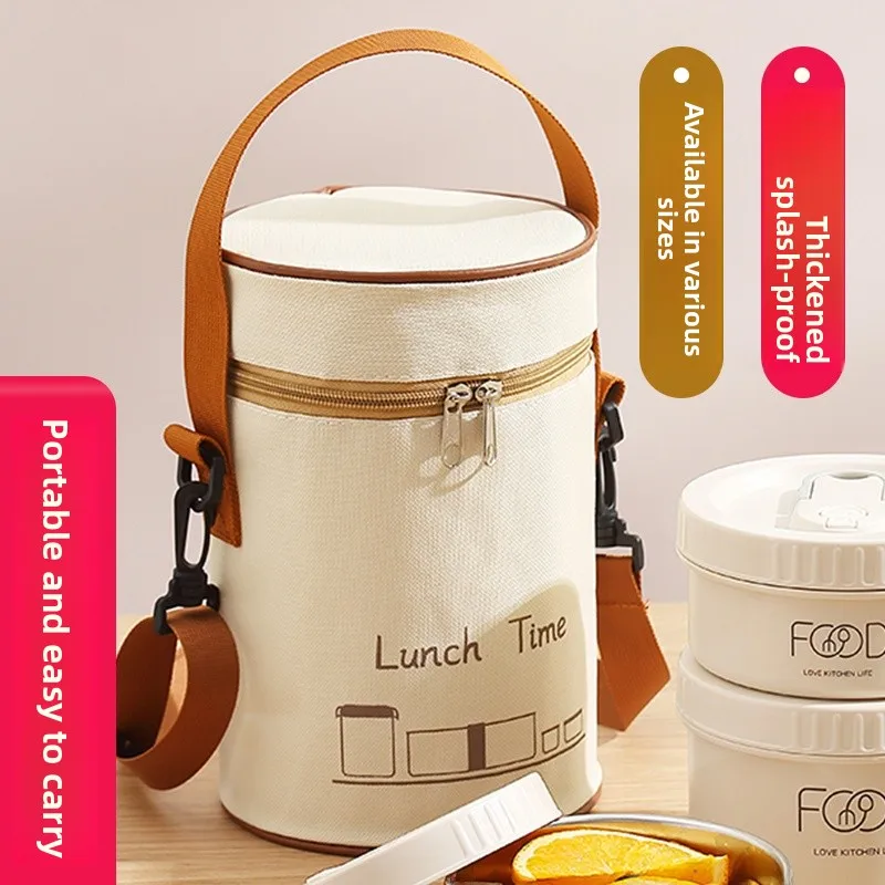 large-capacity-thermal-bag-handheld-commuter-fashion-bento-bag-rice-bucket-slow-cooker-special-purpose-storage-bag