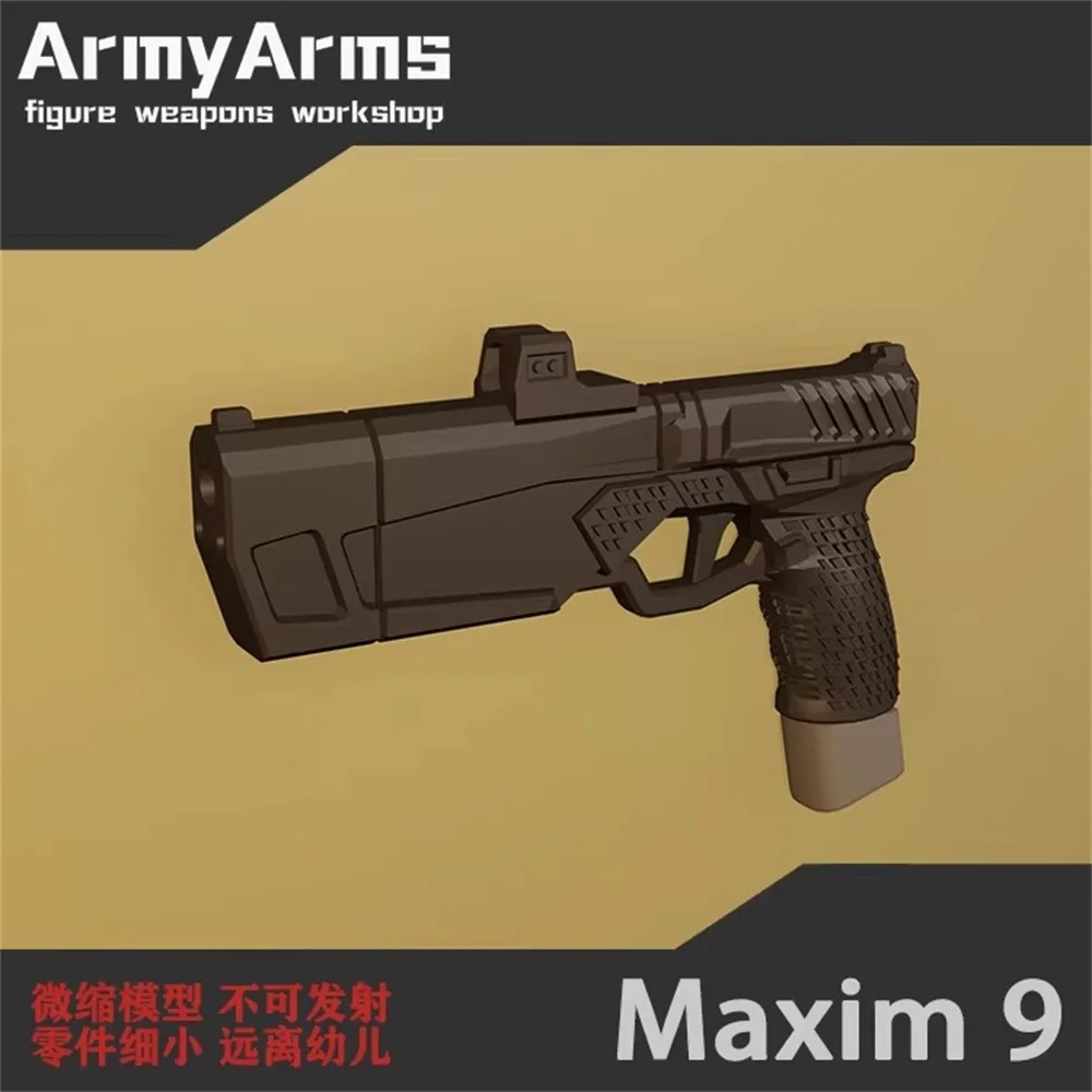 Snail ArmyArms 1/50 Doll Soldier Maxim9 Weapons Gun Not Launch Equipment Gift Action Figure Model Toy In Stock