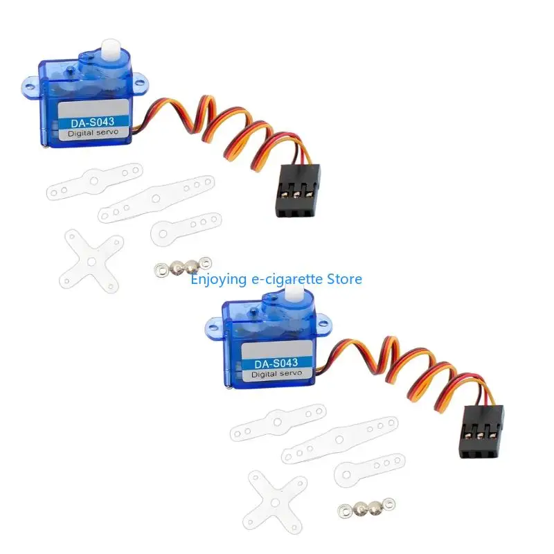 Digital Hollows Cup Servos Motor 350mA Strom für Flugzeuge und Robotik Y4QF – Detail 3