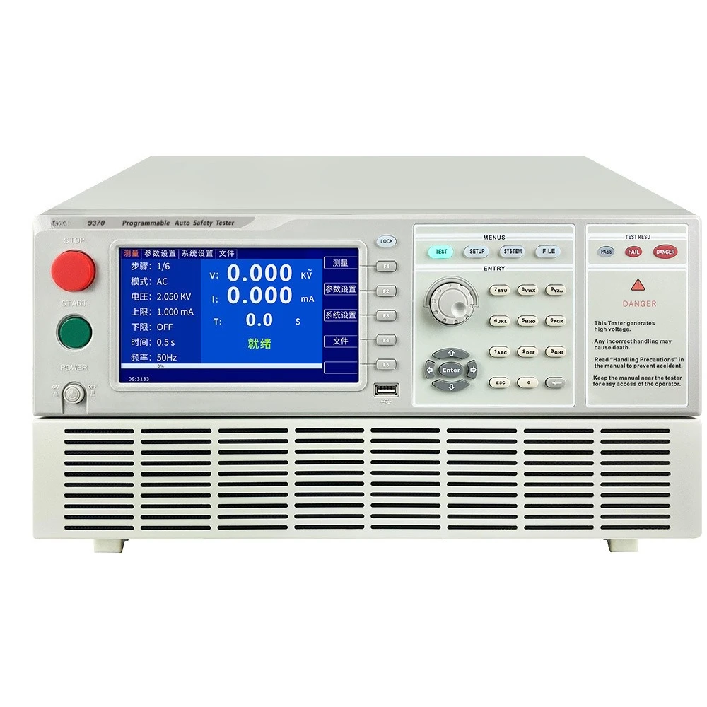 9370/9370A-3/9370A-6 Seven-in-One Program-Controlled Safety Comprehensive Tester