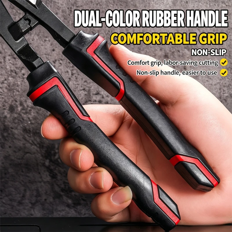 6/8/10 inch Cable Cutter Electrician Professional Wire Cable Cutter Stripper Pliers Hand Tool Cable Scissors Multifunctional
