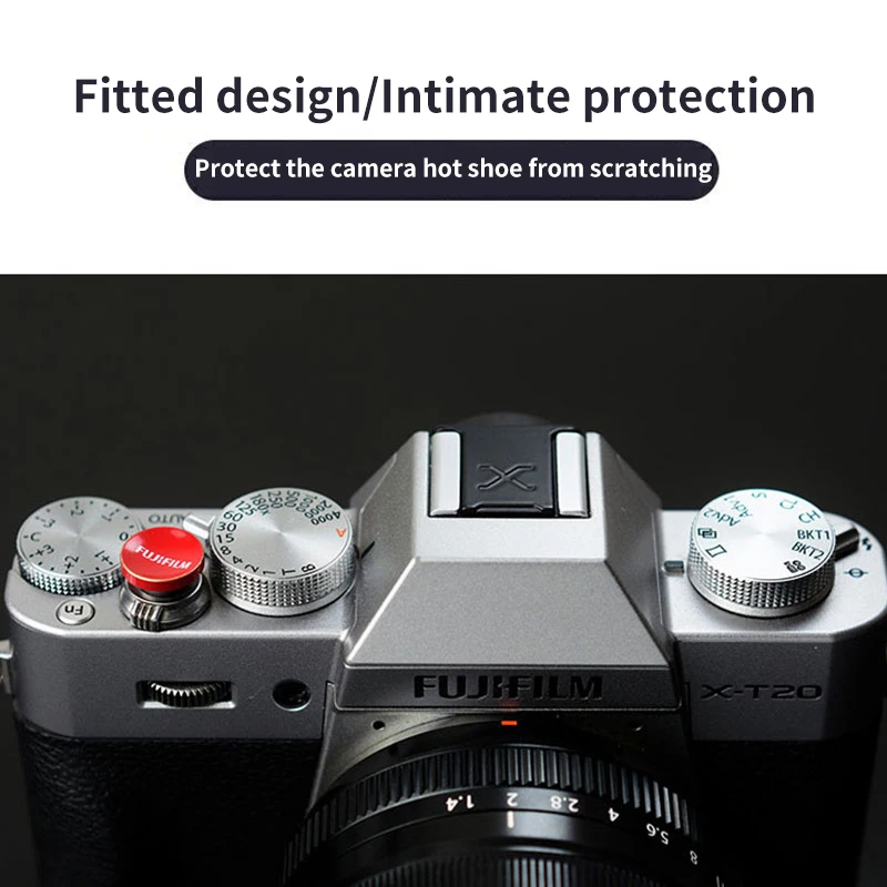 Hot Shoe Cover X Universal for Fuji SLR Camera Metal Hot Shoe Protector Dustproof Hot Shoe Cap Protective Cover Photography