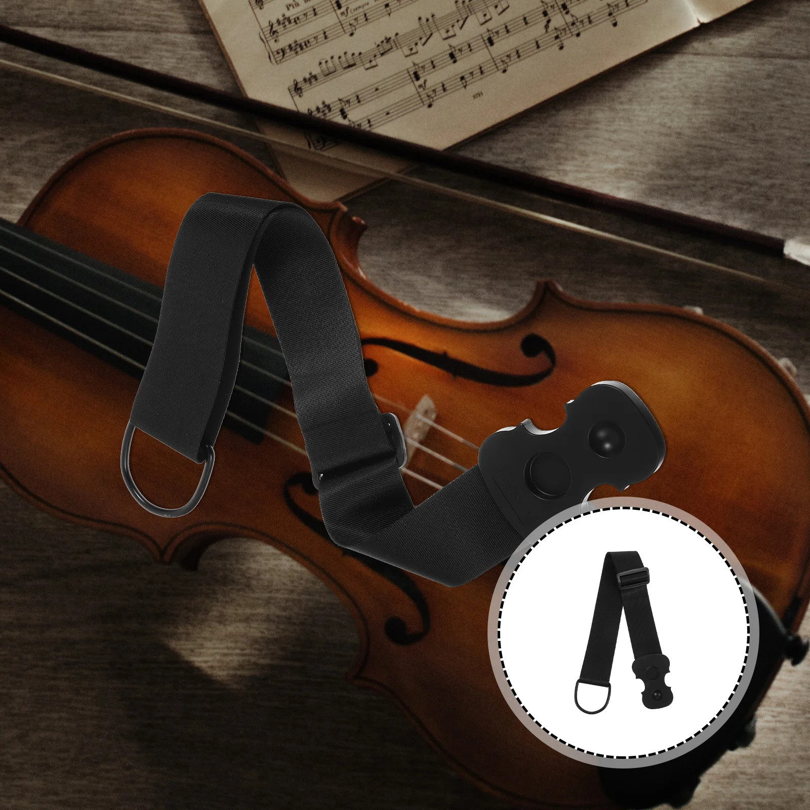 

Abaodam Mat Metal Endpin Stopper Anchor for Practice Performance