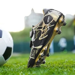 Zapatos de fútbol para niños, botas de fútbol FG/TF, tacos profesionales, calzado deportivo de entrenamiento de hierba, botas de fútbol al aire libre para niños, 28-38