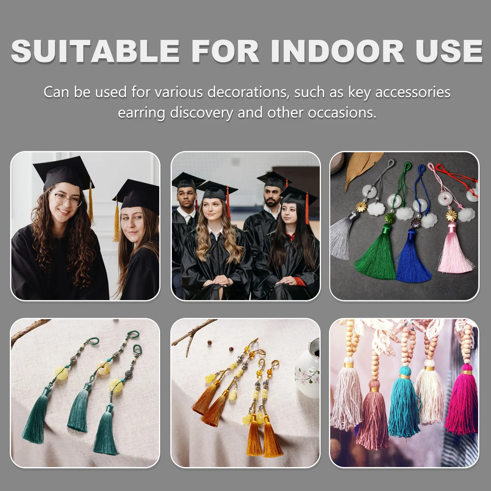 250pcs Earring End Caps Practical Tassel Cord Buckle Tips Jewelry Making Supplies Metal Suede End Cap Durable Craft