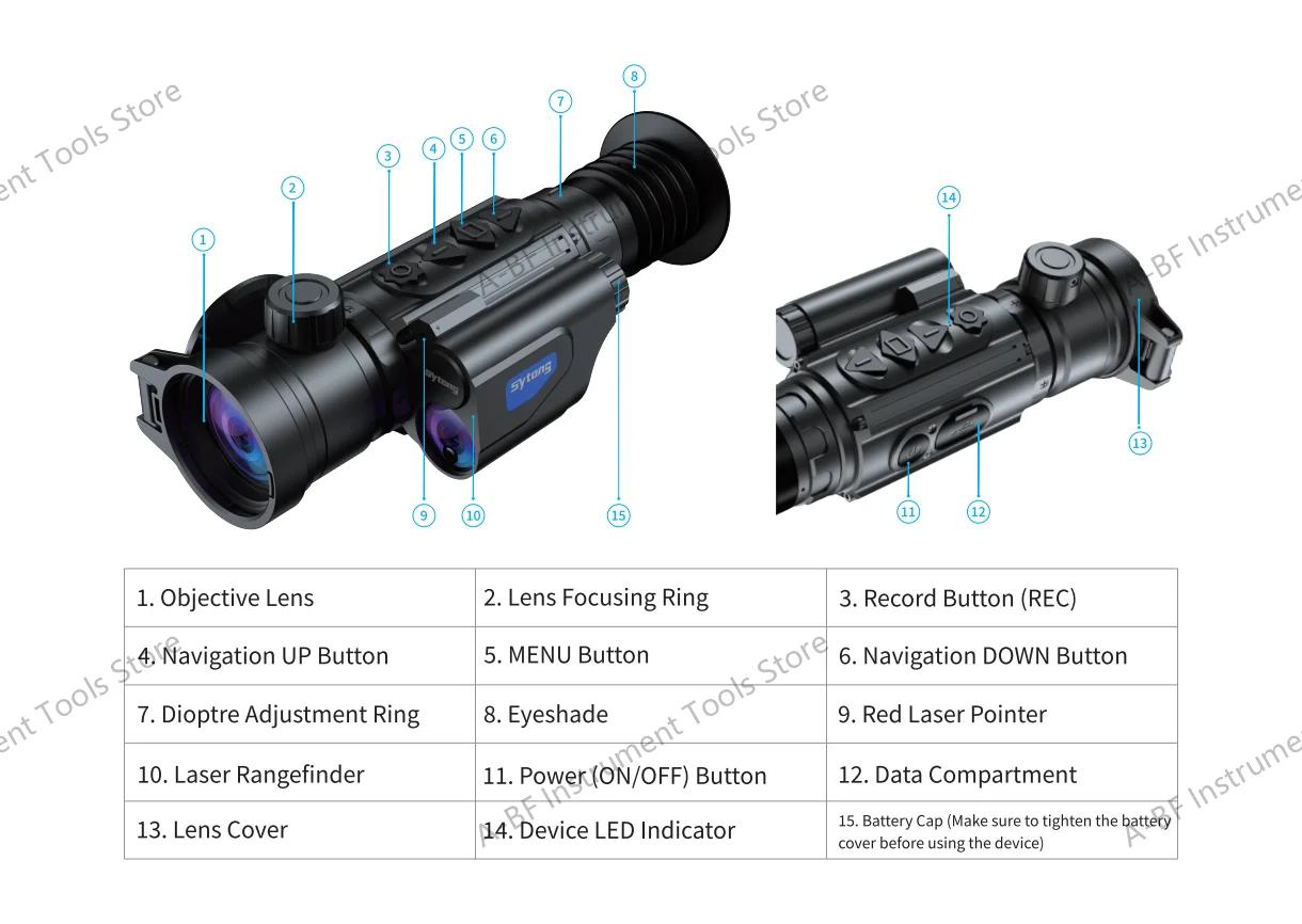 Sytong XM03 XM06 384*288 640*480 WIFI BC For Travel, Camping, Animal observation, Marine Observation, Security Protection