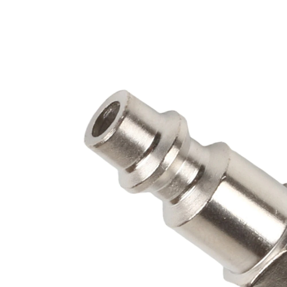 Adaptadores rápidos NPT 1/4 Rosca macho Accesorios para mangueras de aire Alta tasa de flujo y material resistente al desgaste para uso industrial