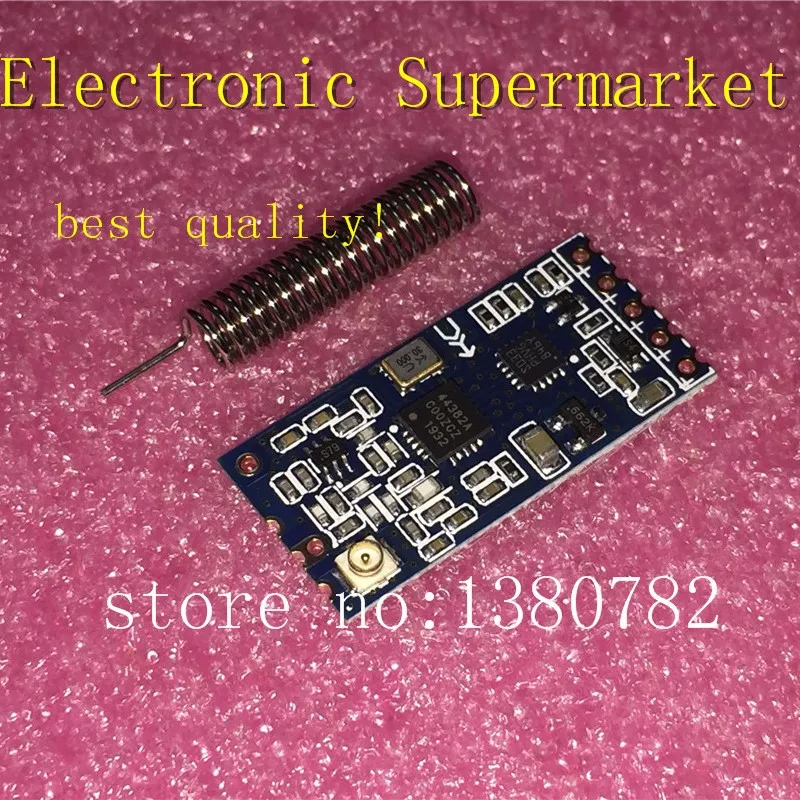 

Free Shipping 10pcs/lots HC-12 433Mhz SI4463 Wireless Serial Port Module 1000m Replace Bluetooth In stock!