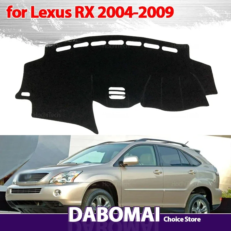 

Dashboard Cover Protective Pad Sunshade Carpet Anti-UV Dashmat For Lexus RX 2004~2009 XU30 RX300 RX330 RX350 RX400h 2006