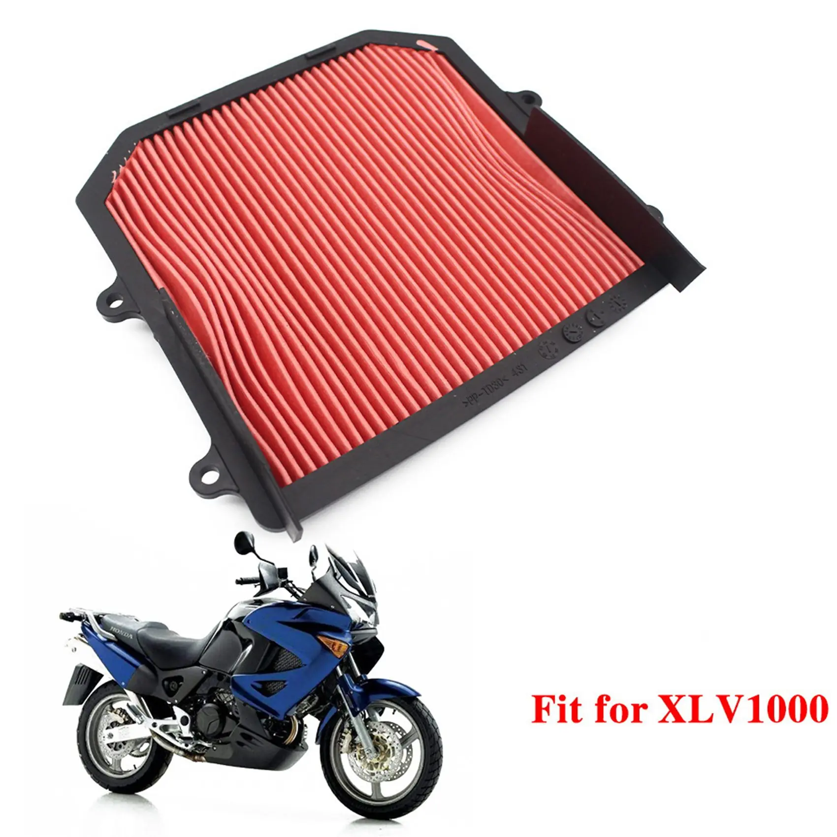 Motorcycle Air Filter Intake Cleaner Motorcycle Air Filter Cleaner Elements for Honda XL1000V XLV 1000 Varadero