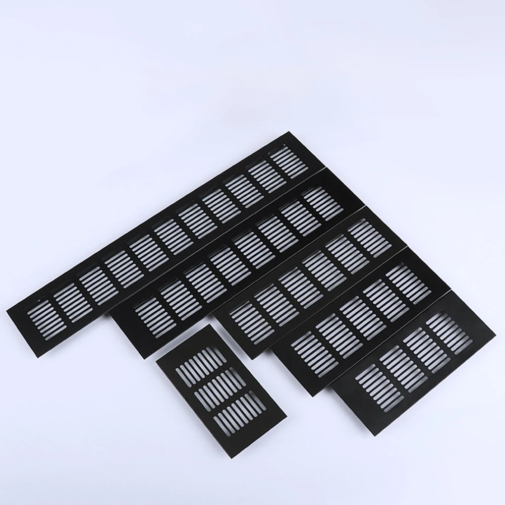 Vents Perforated Sheet Aluminum Air Vent Ventilator Grille Cover Ventilation For Closet Shoe Air Conditioner Home Decor Cover