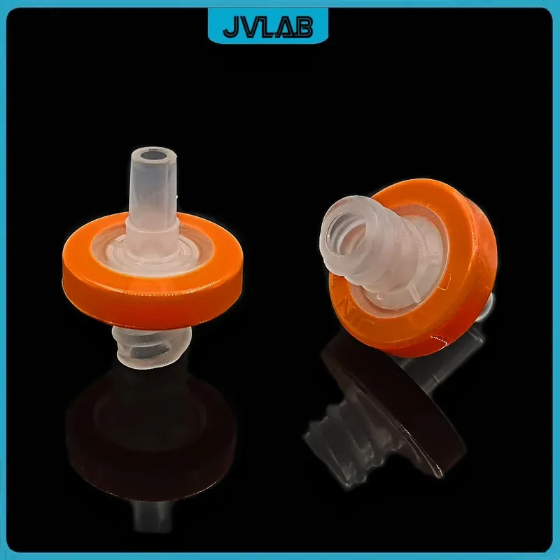 Syringe Filter PTFE Filter Membrane 13 mm 0.45um Made Of Hydrophilic PTFE Microporous Needle Filtration Screw Mouth 100 / PK