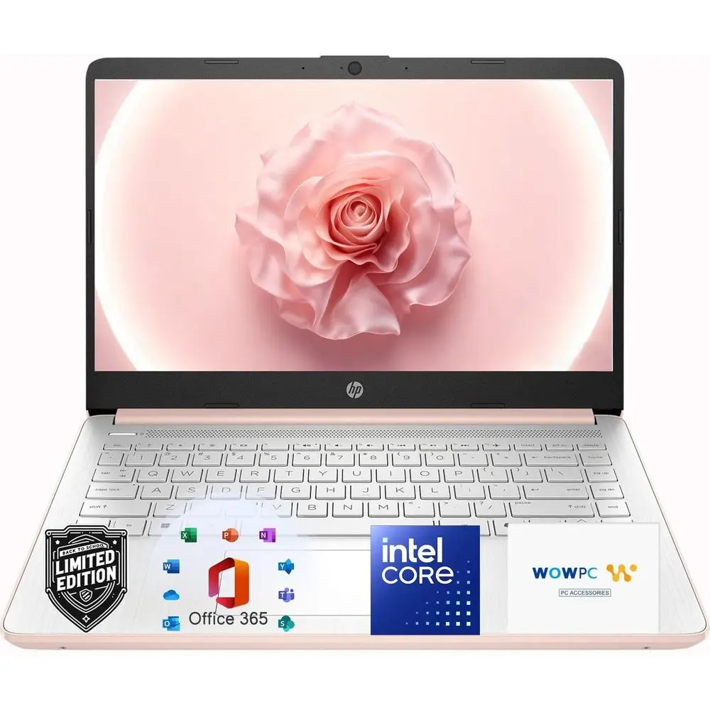 High-Performance Laptop for Students & Professionals: Office 365, AI Assistant, Intel Core, 1.1TB Storage, 8GB RAM, Windows 11