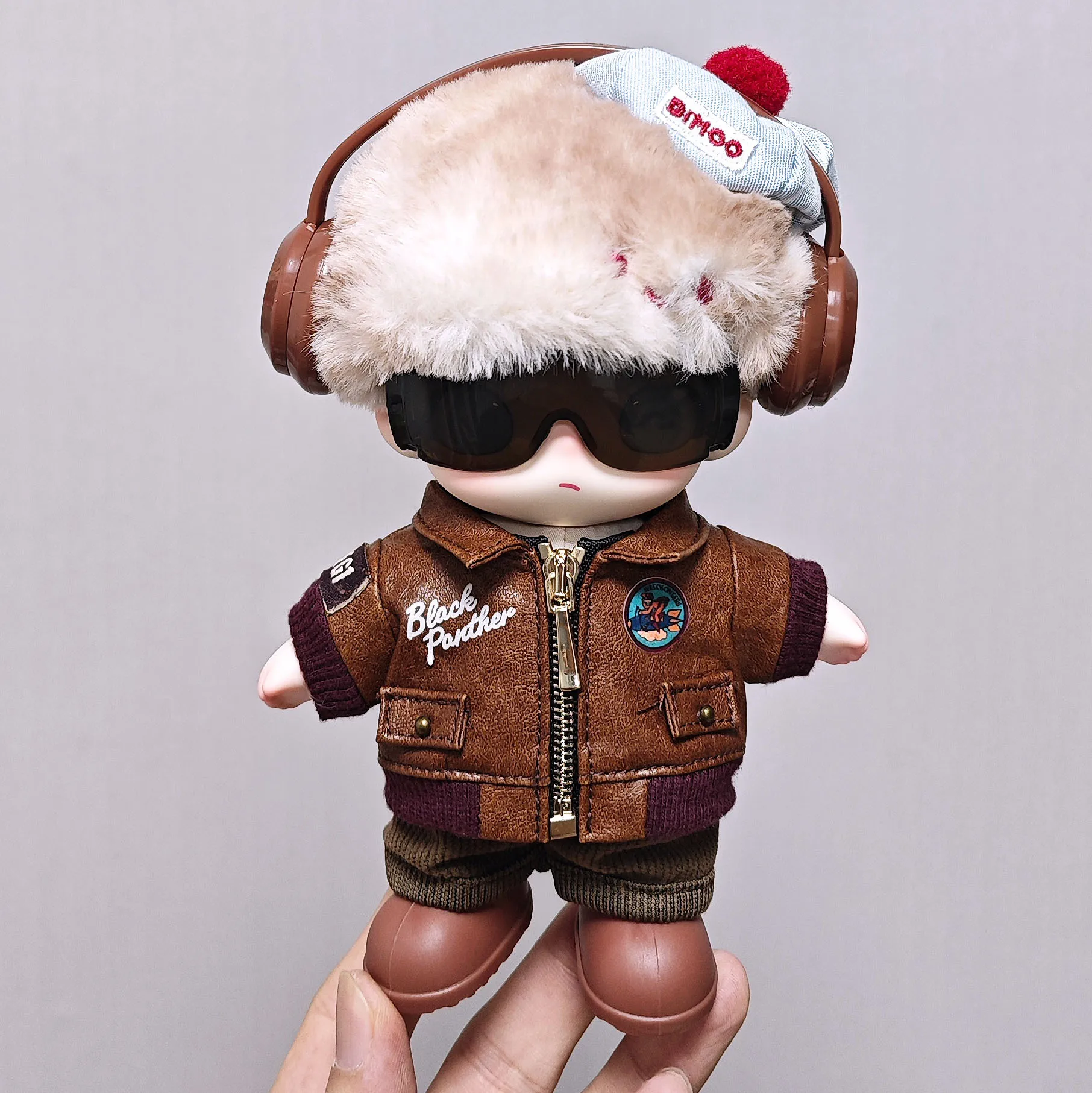 

For Dimoo High-quality Doll Clothes, Dimoo Doll Clothes, Hanging Cards, Heart-stirring Special Retro Jackets, Eyewear Sets