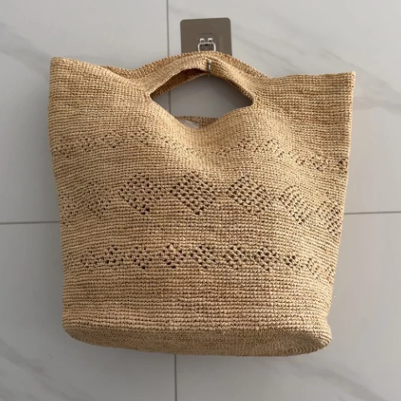

Japanese and Korean Style Women Handbags Vacation Beach Bags Hand Woven Women's Bags Summer Travel Shoulder Bag