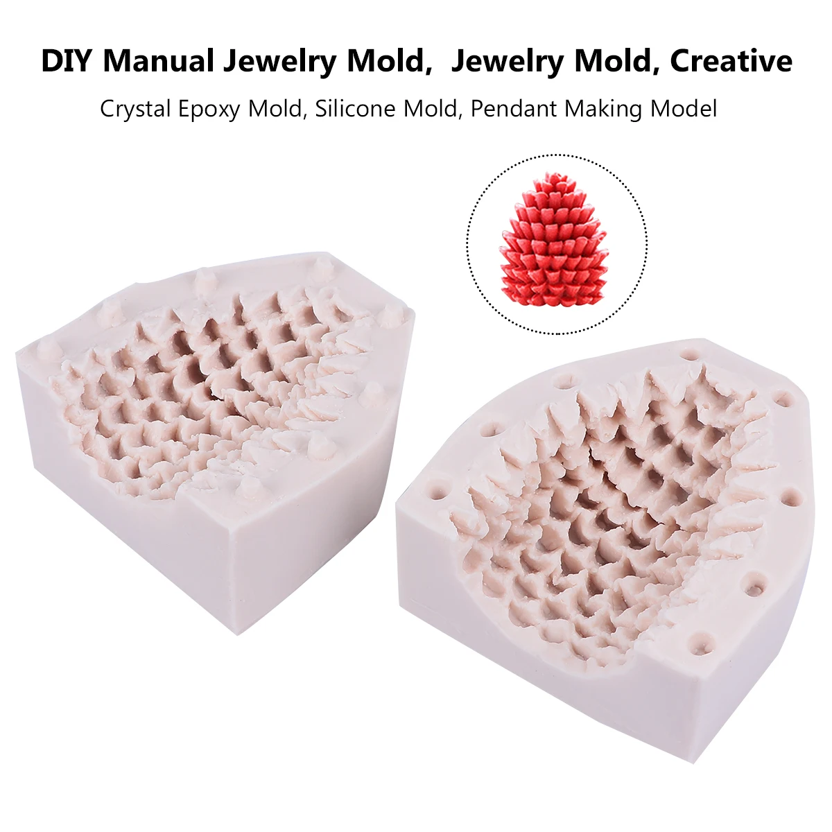 

Silicone C Mold DIY Baking Molds Fashion Accessory Shaped Crafts High Transparency Easy Clean Creativity Christmas Tree Gifts