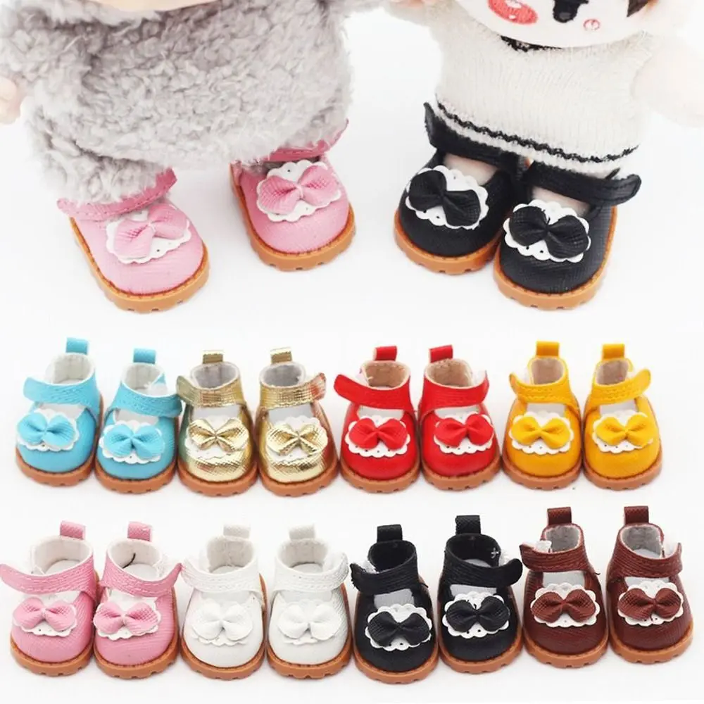 

Hobbies Hand-made For Labubu Shoes Multiple Styles Replacement Bow Shoes DIY For Labubu Leather Shoes For Labubu