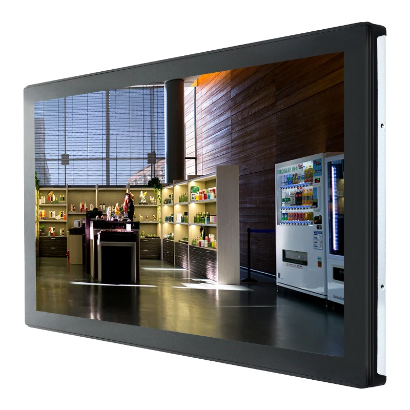 Layar sentuh 15.6 inci monito panel tablet kios industri layar lcd dengan bezel 3mm