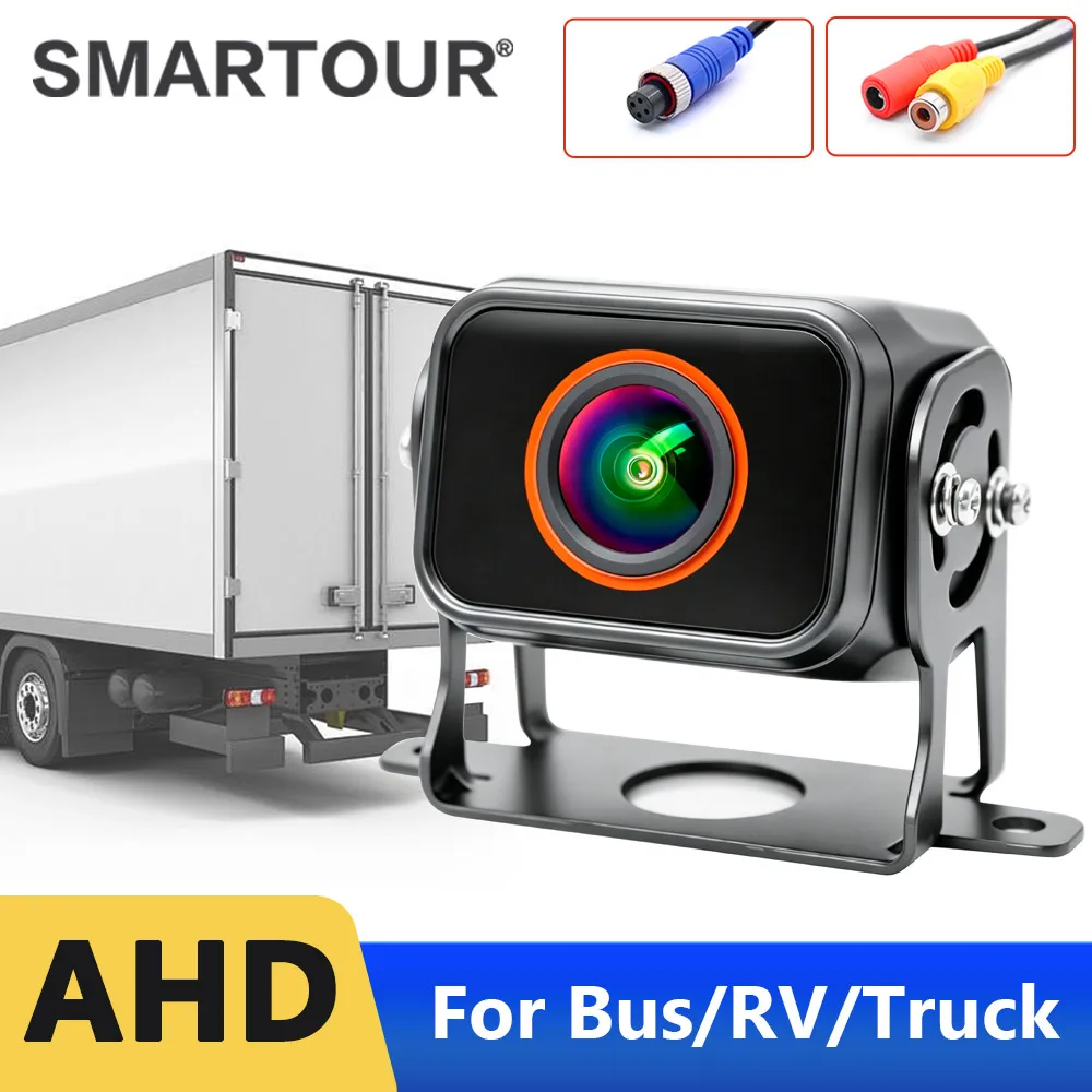 AHD 1080P Wide Angle Metal Shell Backup Camera With Starlight Night Vision Cameras for Car Truck Bus RV Reverse Parking Camera