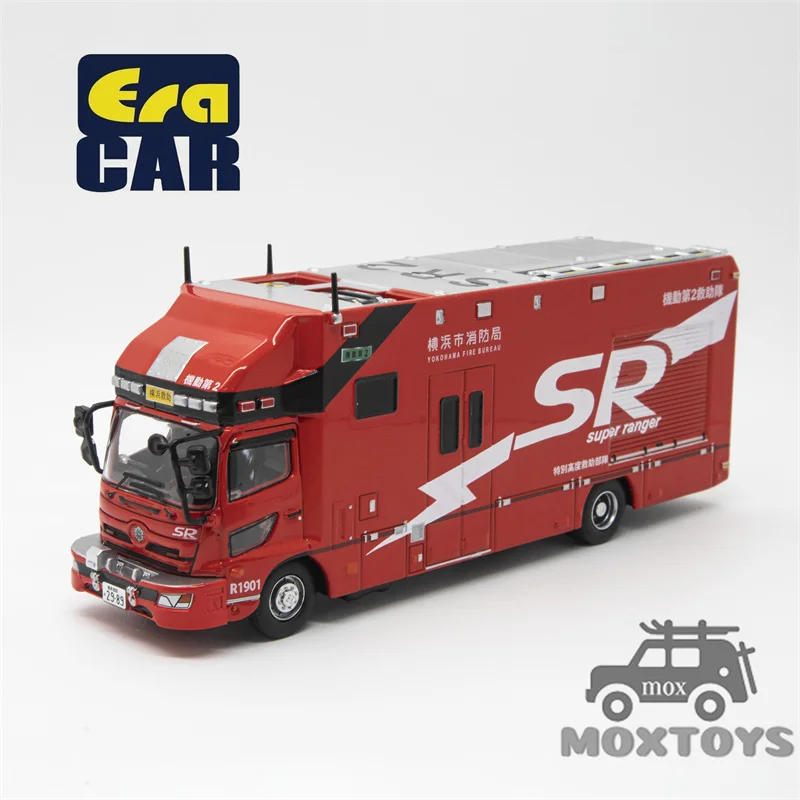 Era Car 1:64 Yokohama Fire Bureau SR (Super ranger) Diecast Model Car