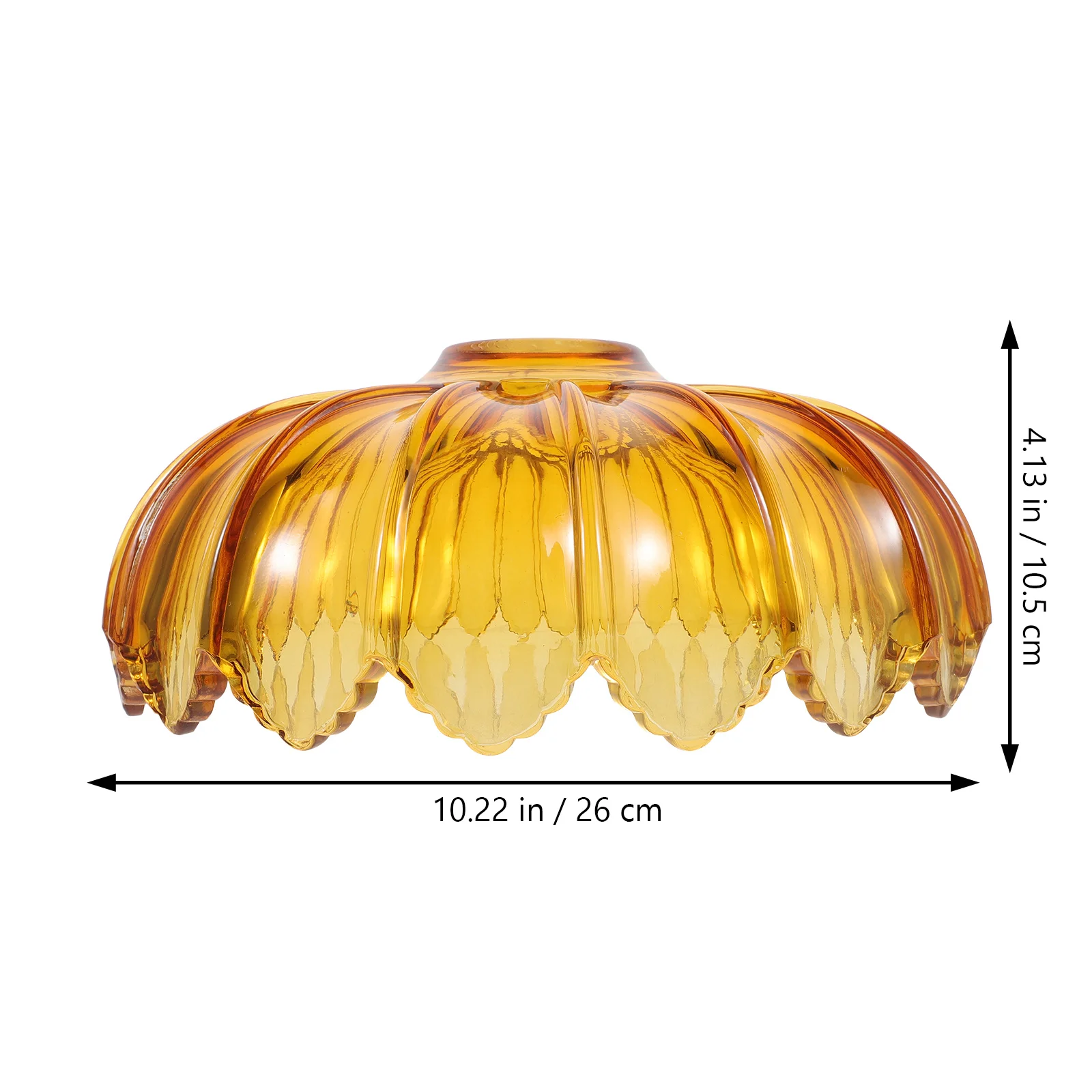 

Glass Lamp Shade Creative Design Decorative Aesthetic Cover for Pendant Ceiling Hanging Light Fixtures Home Office Bedroom