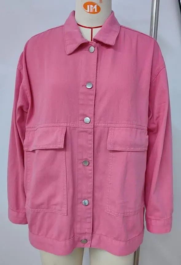 

Новая универсальная утягивающая свободная джинсовая повседневная куртка в стиле ретро для женщин, персонализированные уличные женские модные винтажные пальто