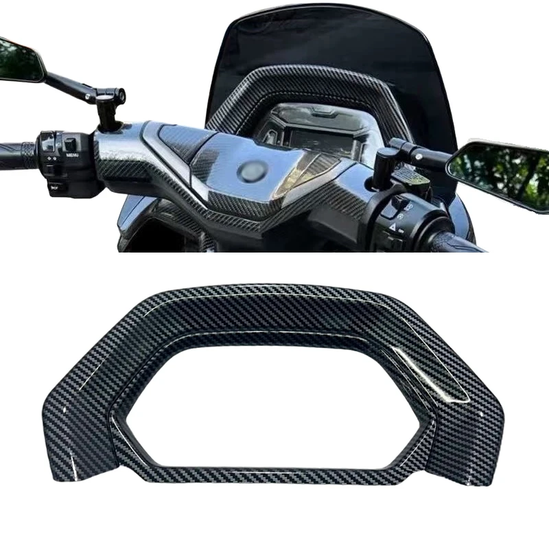 Sombrero de instrumento con visera de sol con apariencia de carbono para YAMAHA NMAX155 NMAX V3 Nmax 155 2025 piezas de protección de cubierta nmax155 nmax v3