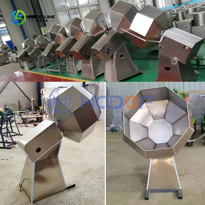 

Commercial Food Mixer Seasoning Processing Machine for Snack Powder Manufacturing Plants and Hotels