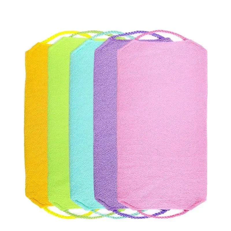 Serviette de bain en boue avec ULde traction, serviette de bain, bande arrière de traction, fréquence de bain, exextinction de la peau