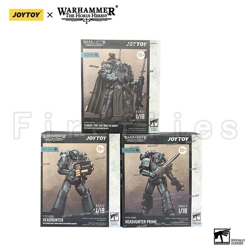 1/18 JOYTOY Action Figure De Horus Heresy Alpha Legion Exodus Headhunter Anime Model