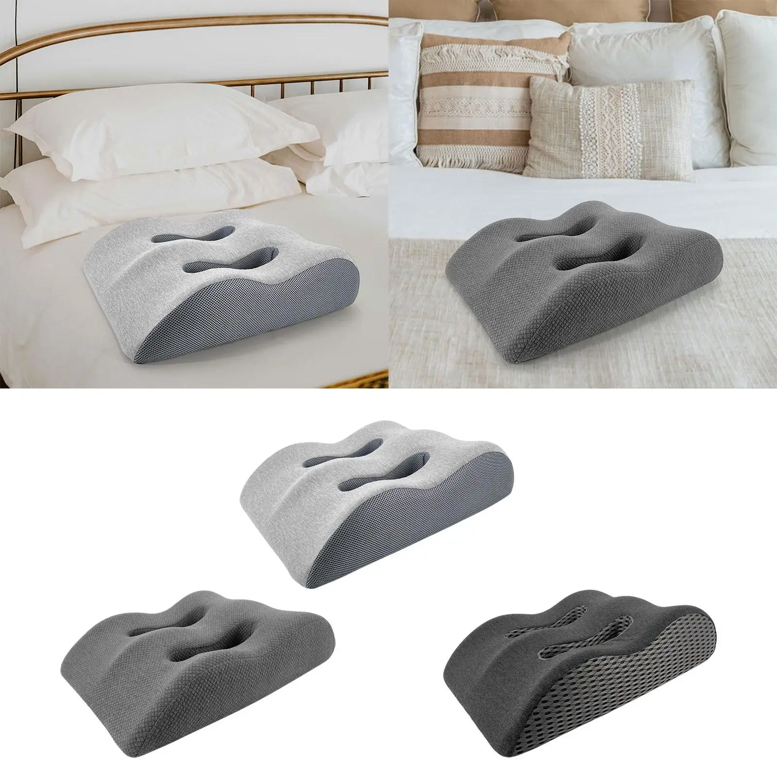 Leg Elevation Pillow Ergonomic Leg Support Pillow for Sleeping Swelling Hip