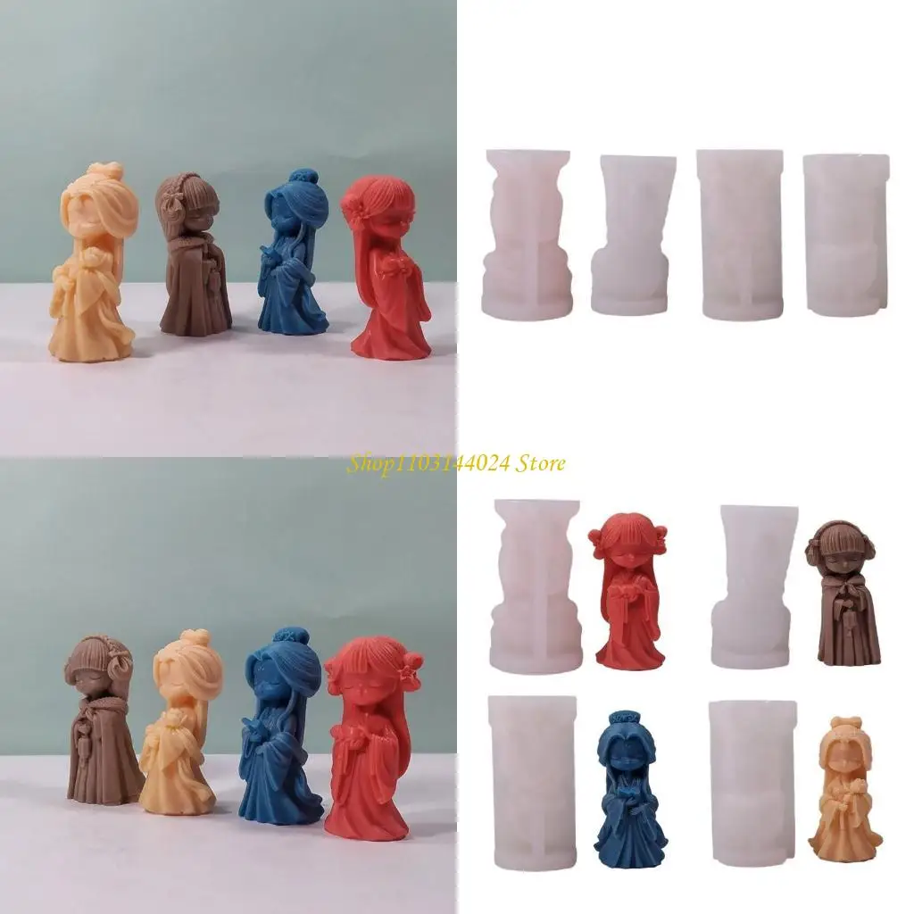 

N5KE Girl Свеча Силиконовая плесень